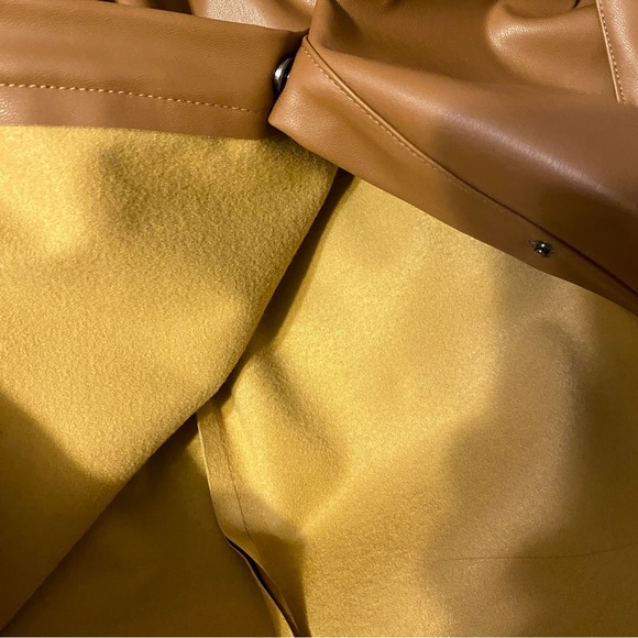 SAN FRANCISCO leather button jacket/dress - Picture 7 of 9